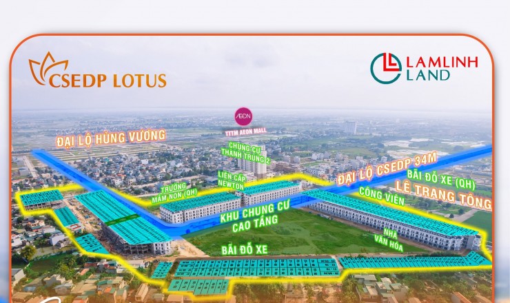 ĐẦU TƯ SHOPHOUSE CSEDP LOTUS TRUNG TÂM TP. THANH HOÁ